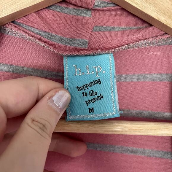 H.I.P. happening in the present pink and silver y2k 2000s vest sleeveless M FLAW - Picture 4 of 8